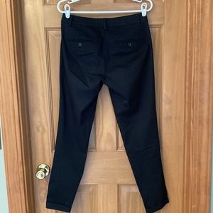 Vince black cotton/elastane capris, size 2